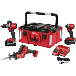 3 Tool Combo Kit - 18V Li-Ion / 2997-23POC *M18 FUEL w/ PACKOUT