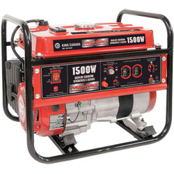 Generator (w/ Acc) - 1,500 W - Gas / KCG-1501GN *POWERFORCE