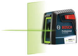 Green-Beam Self-Leveling Cross-Line Laser - *BOSCH