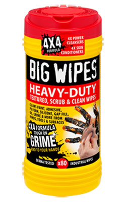 Cleaning Wipes - 80 pc - Heavy-Duty / BW010961 *BIG WIPES