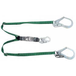 Lanyard Twin 6' Large Snap Hook