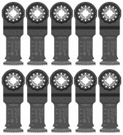 1-1/4 In. Starlock® Oscillating Multi Tool Bi-Metal Xtra-clean Plunge Cut Blade 10 Pk.