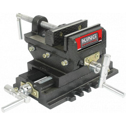 Drill Press Vise - 6" - Cross-Slide / KCV-6N