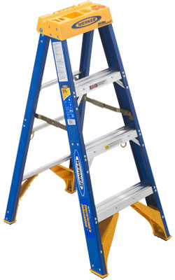 Step Ladder - Type 1AA - Fiberglass / OBEL00CA Series *OLD BLUE