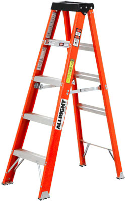 Step Ladder - Type 1A - Fiberglass / F586 Series *HEAVY-DUTY