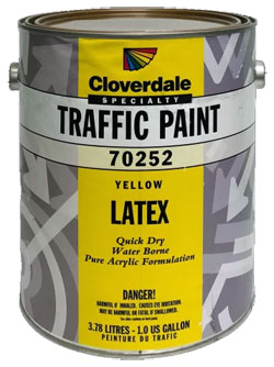 Industrial Traffic Paint - Latex - Yellow / 70252 *LATEX ZONE