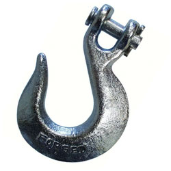 Clevis Slip Hook - Zinc Plated - Grade 30 or 40 / Steel