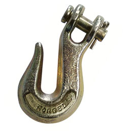 Clevis Grab Hook - Yellow Zinc - Grade 70 / Alloy Steel