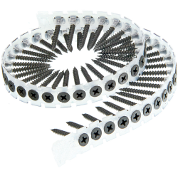 Collated Drywall Screws - #6 - Phillips / GRAY PHOSPHATE