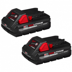 Battery - 3.0 Ah - 18V Li-Ion / 48-11-1837 *M18 REDLITHIUM HIGH OUTPUT™ (2 PK)