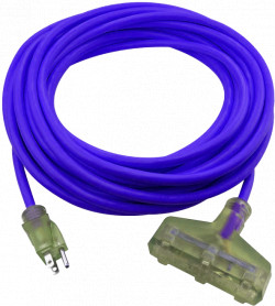Extension Cords - 12/3 - 50' - Triple / 12350GT Series