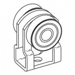 Two Bearing Trolley Assembly