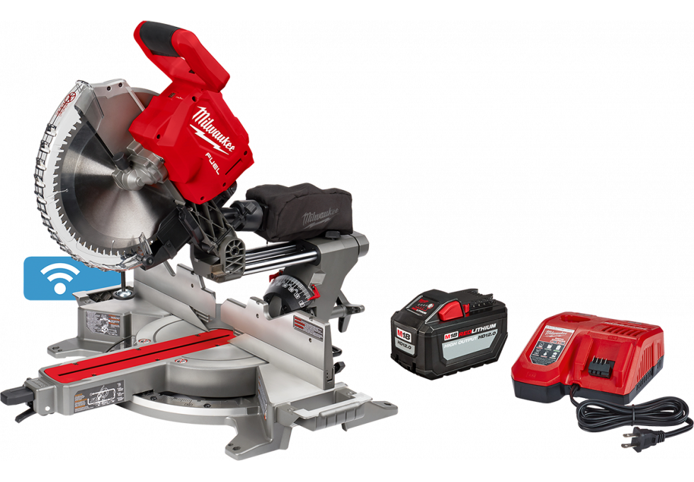 Milwaukee Dual Bevel Sliding Compound Miter Saw 12