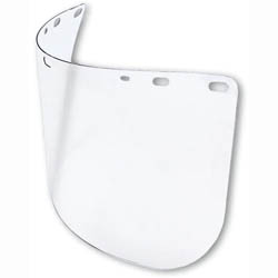 Faceshield Replacement Visor - Clear - Polycarbonate *FORMED* / EP815PF/60