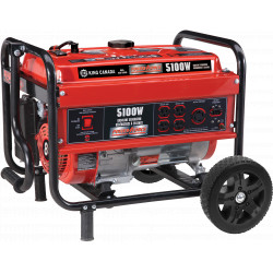 5100W Gasoline Generator w/ Wheel Kit