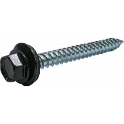 #14 2-1/2" SMS Roofing Screws - Black