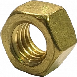 3/8 Brass Hex Nut NC