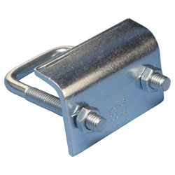 Strut Beam Clamp w/ U-Bolt - 3-3/8" - Steel / BC17A000EG *ELECTROGALVANIZED