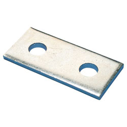 2 Hole Flat Bracket - 3 1/4" - Steel / F220000EG *ELECTROGALVANIZED