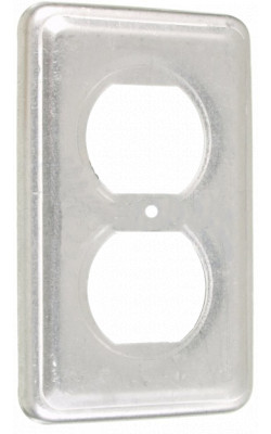 Outlet Cover Plate - Duplex - Metal / 1307