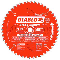 Circular Saw Blade - 7-1/4" - 48T / D0748F