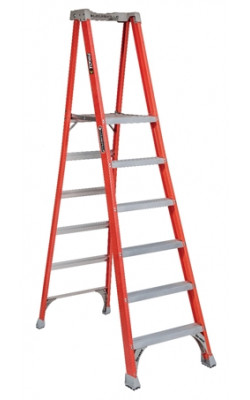 Fiberglass Platform Ladders - Type 1A