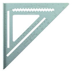 Aluminum Rafter Squares - 7"