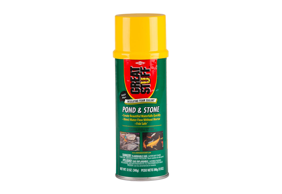 Buy GREAT STUFF Pond, Stone & Waterfall Sealant Black, 12 Oz.