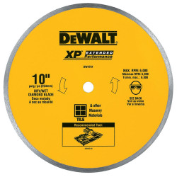 10" x .060" Ceramic Tile Blade Wet