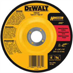 6" x .045" x 7/8" Metal Cutting Wheel