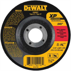 4-1/2" x .045" x 7/8" XP Cutting Wheel