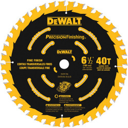 6-1/2" 40T Cross Cutting Precision Saw Blade