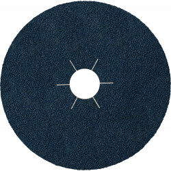 CS 565 fibre discs, 4-1/2 x 7/8 Inch grain 100 star shaped hole