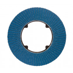 CMT 728 abrasive mop discs, 5 Inch grain 60 flat