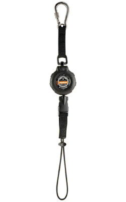 Retractable Tool Lanyard - 2 lbs - Black / 3001 *SQUIDS®