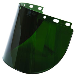 Wide View Faceshield Window - Green / 4178IR/UV