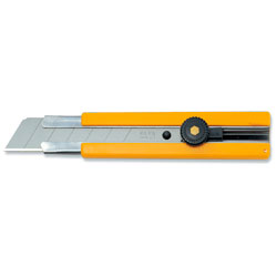 Utility Knife - Ratchet-Lock - Yellow / H-1 *EXTRA HEAVY-DUTY