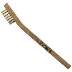 Scratch Brush - Wood - Stainless Steel / SB2088SS