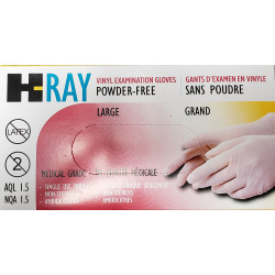 Vinyl Gloves - 4 mil - Powder-Free / 46I-525GPF Series (100/BX)