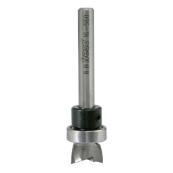 1/2" x 5/16" Router Bit Mortis w/Bearing - 1/4" Shank