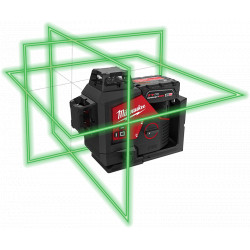 Laser Level (Kit) - Green - 360° 3-Plane / 3632-21 *M12™