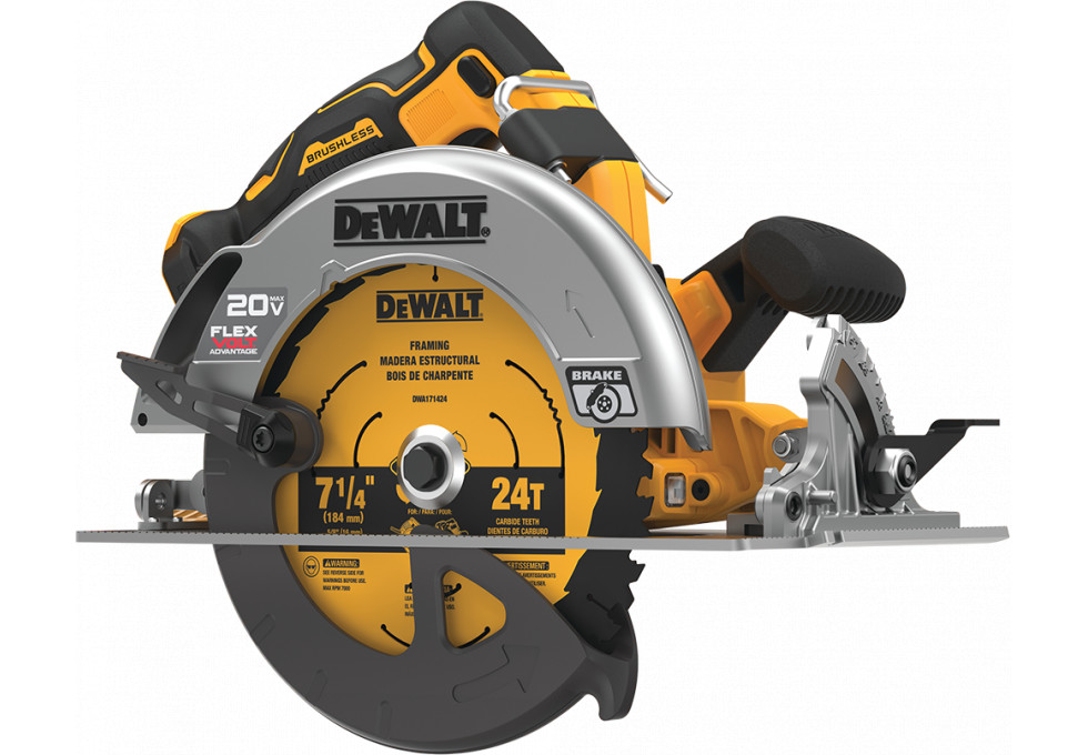 DeWALT Circular Saw Tool Only 7 1 4 20V Li Ion DCS573B MAX FLEXVOLT