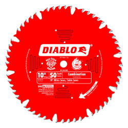 10" x 50 Tooth Combination Saw Blade