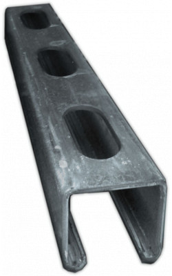 Strut Channel - 1-5/8" - Single - 10' / Pre-Galvanized Steel *12 GAUGE