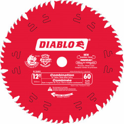 12 in. x 60 Tooth Combination Saw Blade