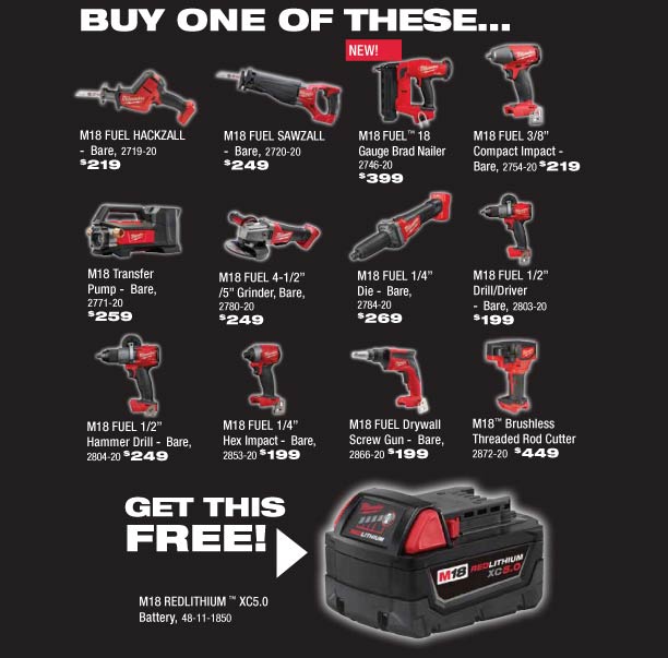 Milwaukee's BIGGEST Deals at Calgary Fasteners & Tools' Cut the Cord Event