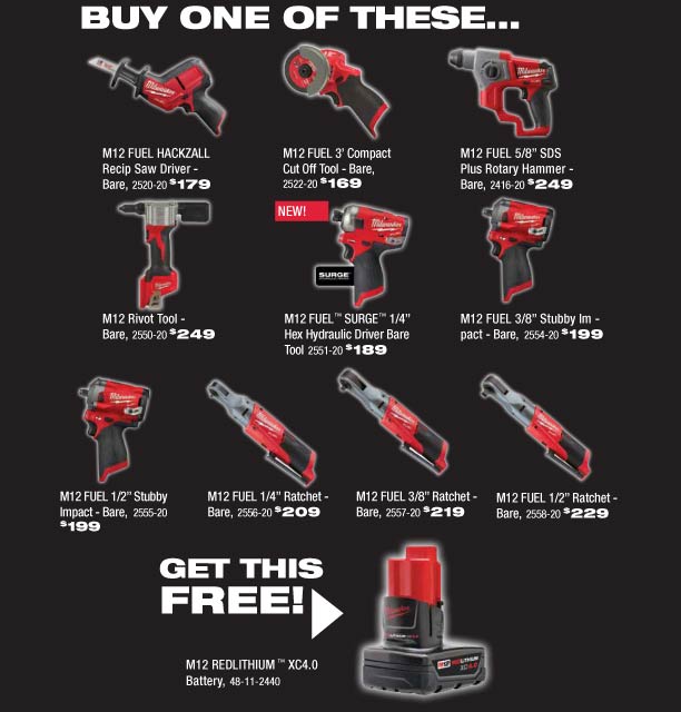 Milwaukee's BIGGEST Deals at Calgary Fasteners & Tools' Cut the Cord Event