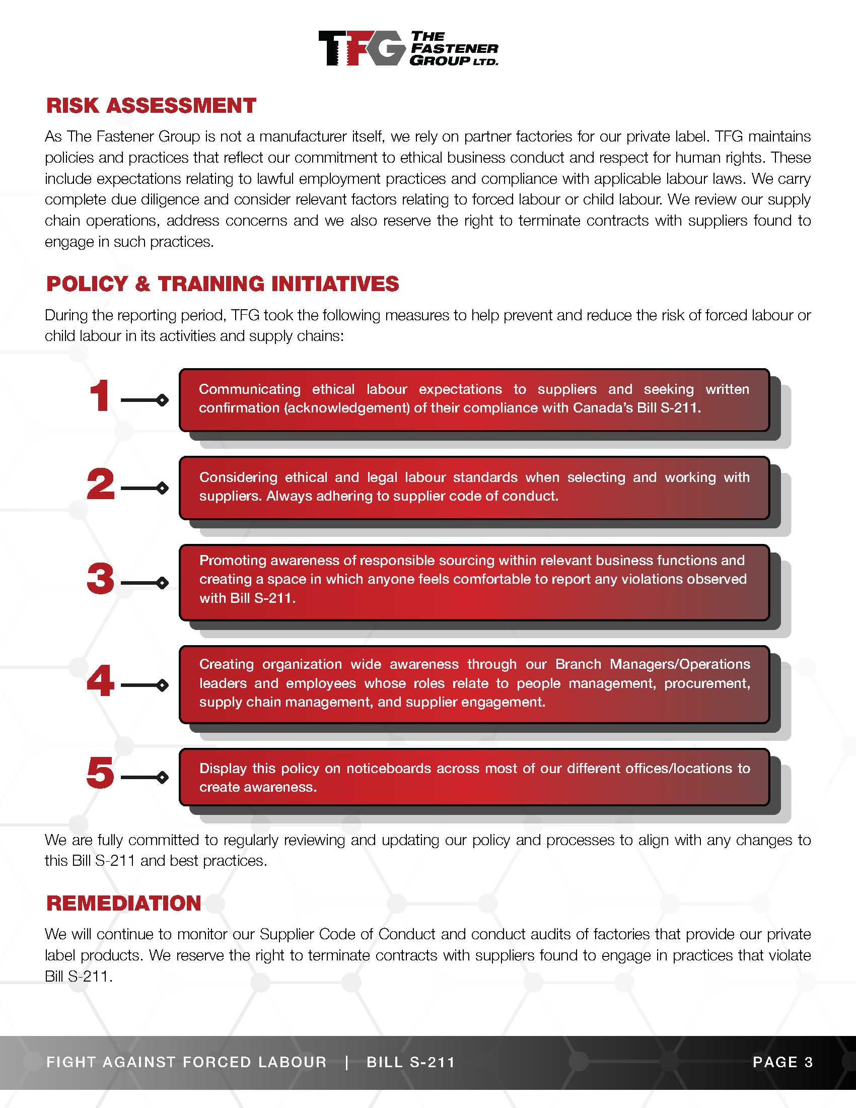 Risk Assessment and Policy