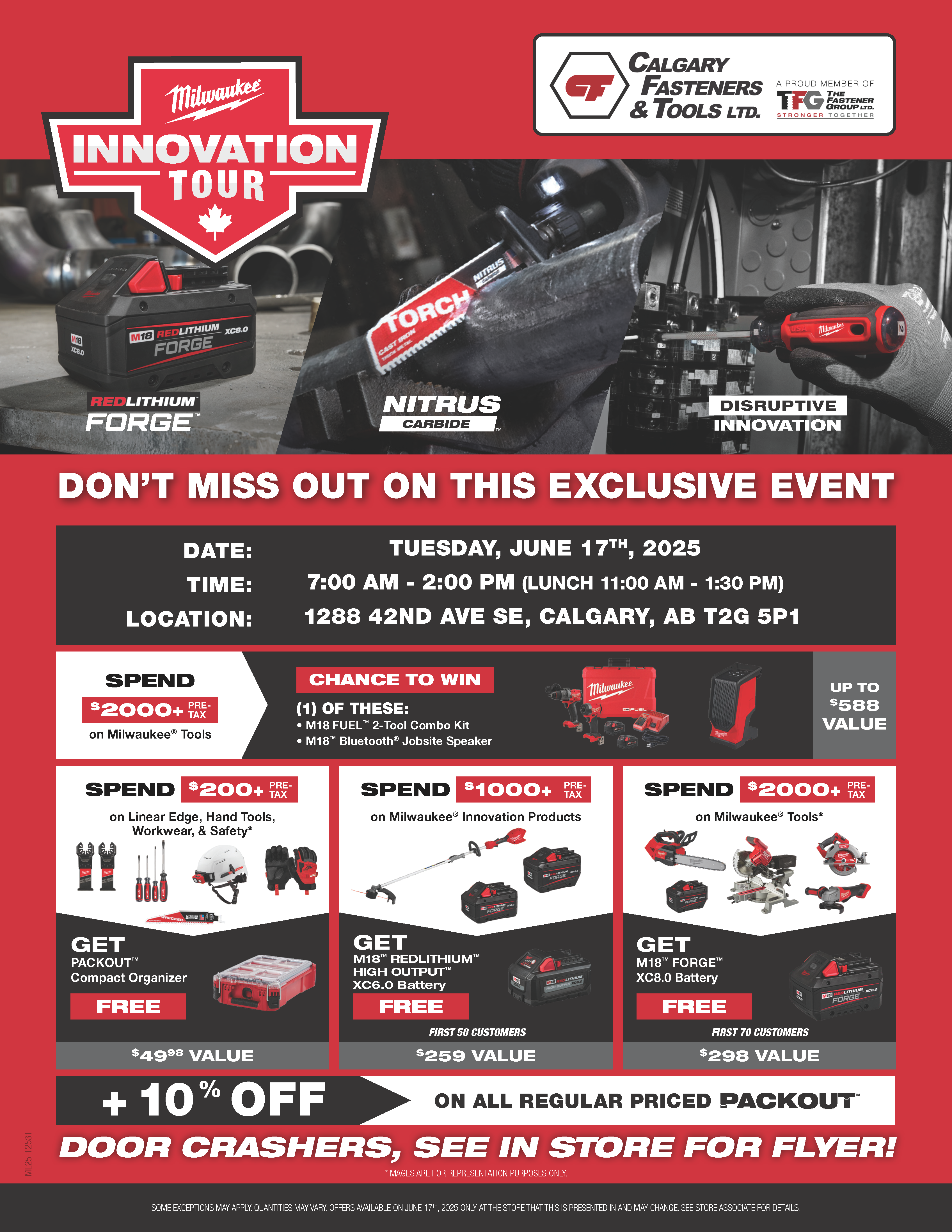 Milwaukee Innovation Tour Invite