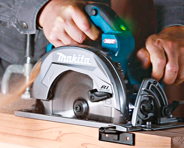 Circular Saw in Action